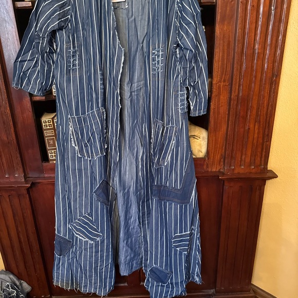 paper lace set Jackets & Blazers - PAPER  LACEBlue Women's Jacketand pants